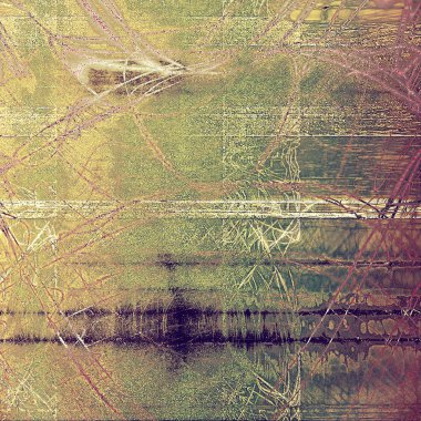 Vintage eski retro ve arka plan eski stil tasarım öğeleri farklı renk desen