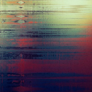 Vintage eski retro ve arka plan eski stil tasarım öğeleri farklı renk desen