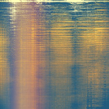 Vintage tarzı tasarım öğeleri, çizik doku ve farklı renk desen Retro arka plan