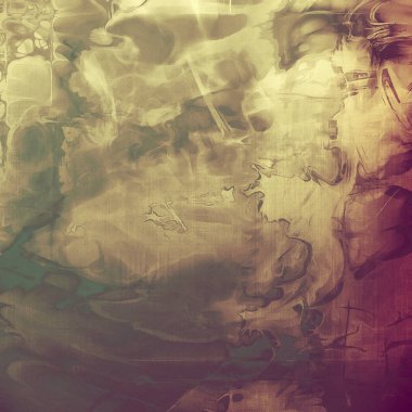 Vintage tarzı tasarım öğeleri, çizik doku ve farklı renk desen Retro arka plan