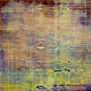 Doku, antika antika arka plan farklı renk desenleri ile dekore edilmiş