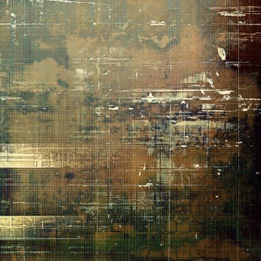 Old abstract texture used as shabby grungy background. With different color patterns