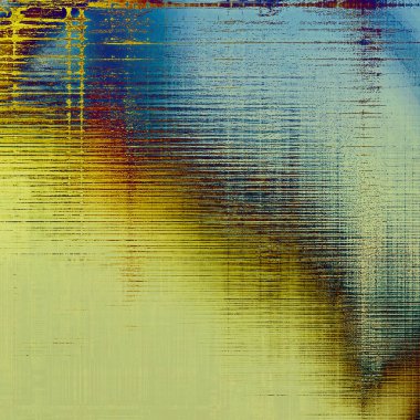 Eski stil, arka plan ile yaratıcı dekor ve farklı renk desen doku