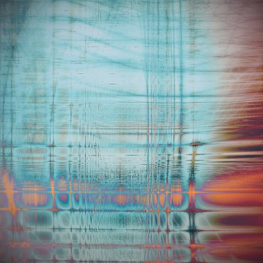 Eski stil, arka plan ile yaratıcı dekor ve farklı renk desen doku