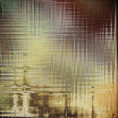 Vintage tarzı tasarım öğeleri, çizik doku ve farklı renk desen Retro arka plan