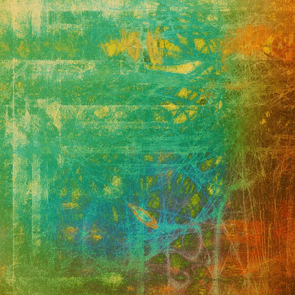Textura abstracta antigua utilizada como fondo malhumorado. Con diferentes patrones de color — Foto de Stock