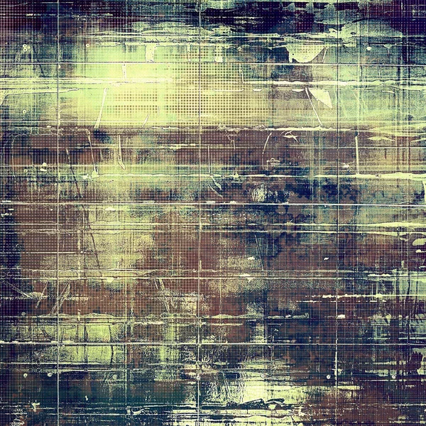 Мистецький гранжевий фон, вінтажна текстурована рамка. З різними кольоровими візерунками — стокове фото