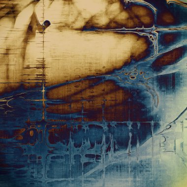 Eski grunge arka plan veya eski doku buruşuk. Farklı renk desen ile