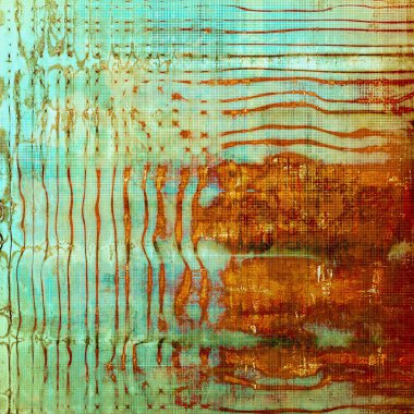 Grunge öğeleri tasarımınız için vintage doku üzerinde yıpranmış. Arka plan ile farklı renk desen