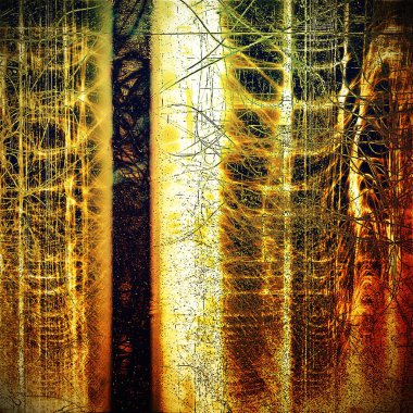 Grunge öğeleri tasarımınız için vintage doku üzerinde yıpranmış. Arka plan ile farklı renk desen