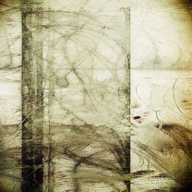 Grunge öğeleri tasarımınız için vintage doku üzerinde yıpranmış. Arka plan ile farklı renk desen