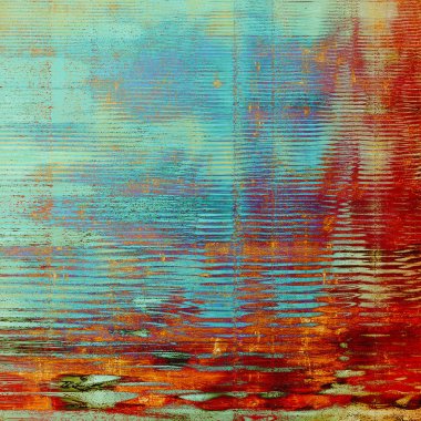 Sanat arka plan veya vintage tarzı doku retro grafik öğeleri ve farklı renk desen