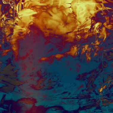 Sanat arka plan veya vintage tarzı doku retro grafik öğeleri ve farklı renk desen