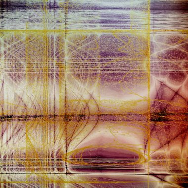 Vintage ve retro tasarım öğeleri soluk grunge arka plan üzerinde. Farklı renk desen ile