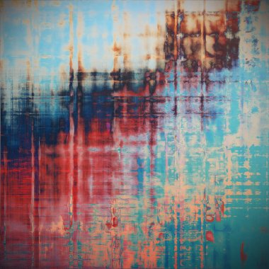 Renkli doku veya vintage tarzı elemanları ve farklı renk desen arka plan