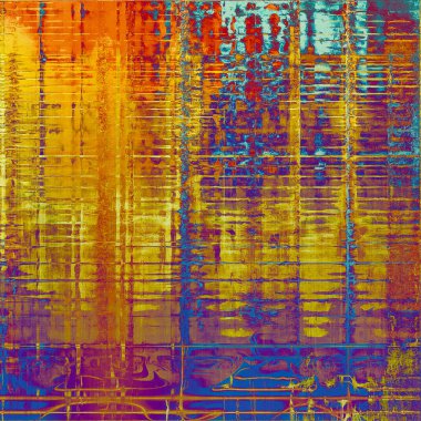 Doku yırtık pırtık grunge kaplaması ile sıkıntılı. Buruşuk arka plan veya zemin ile farklı renk desen