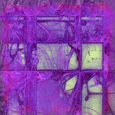 Antika çerçeve grunge arka plan ile. Farklı renk desen ile