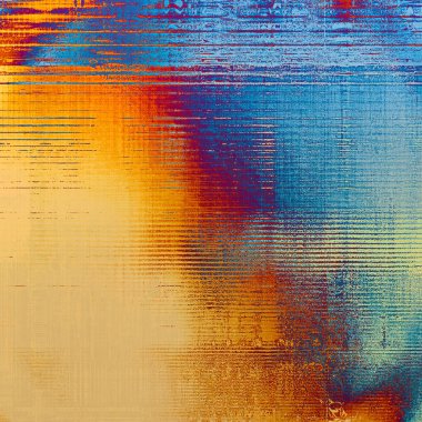 Antika çerçeve grunge arka plan ile. Farklı renk desen ile