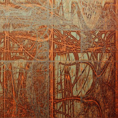 Eski arka plan tasarlanmış doku yaşlanma. Farklı renk desen ile