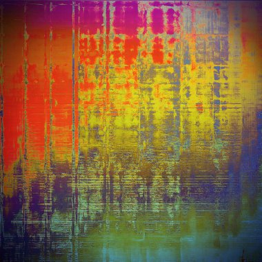 Vintage doku, eski çizilmiş arka plan yaşlı. Farklı renk desen ile