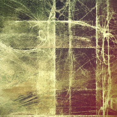 Antika çerçeve veya arka plan vintage duygu ile. Yaşlı doku ile farklı renk desen