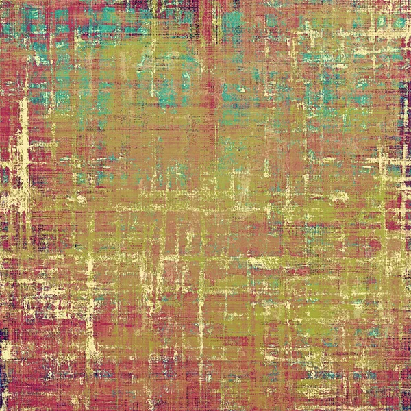 Старая абстрактная текстура, используемая как потрепанный гранжевый фон. С разными цветовыми узорами — стоковое фото