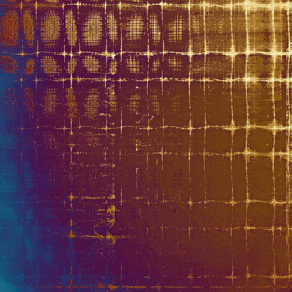 Marco antiguo o fondo con sensación vintage. Textura envejecida con diferentes patrones de color — Foto de Stock