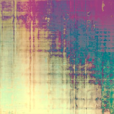 Grunge öğeleri tasarımınız için vintage doku üzerinde yıpranmış. Arka plan ile farklı renk desen