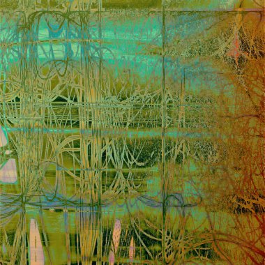 Grunge öğeleri tasarımınız için vintage doku üzerinde yıpranmış. Arka plan ile farklı renk desen