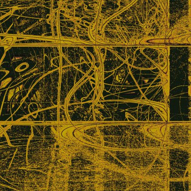 Retro doku, perişan ve düzensiz arka planda grunge tarzı. Farklı renk desen ile