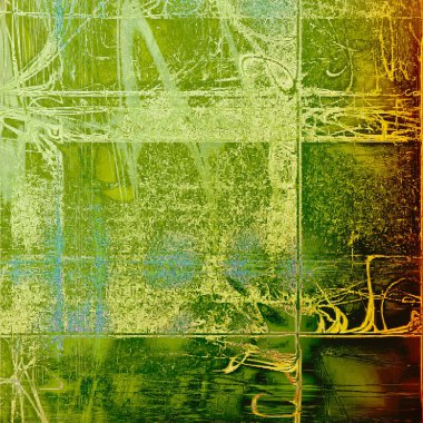 Eski stil tasarım, farklı renk desenleri ile dokulu grunge arka plan