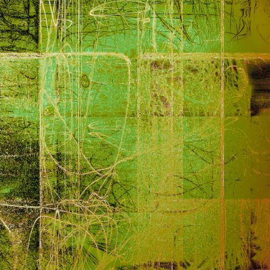 Renkli vintage doku, geleneksel antika öğeleri ve farklı renk desen yaşlı dekoratif grunge arka plan