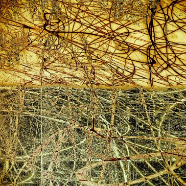 Grunge eski moda arka plan metin veya resim alanı olan. Farklı renk desen ile