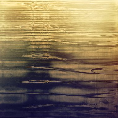 Vintage çerçeve, eski stil dekor öğeleri ve farklı renk desen grunge arka plan