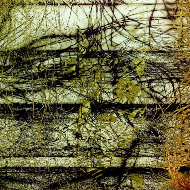 Grunge arka plan ile narin doku yaşlı. Antik zemin retro vintage öğeler ve farklı renk desen ile