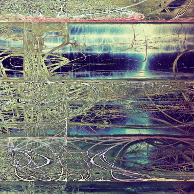 Eski stil antika arka plan veya doku sıkıntılı. Farklı renk desen ile