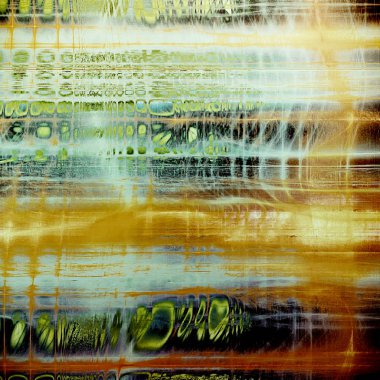 Grunge bir yaratıcı vintage tarzı poster için arka plan. Farklı renk desen ile