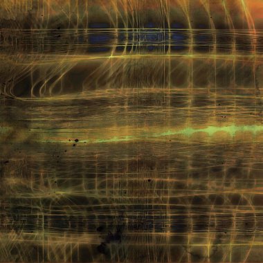 Antika çerçeve grunge arka plan ile. Farklı renk desen ile