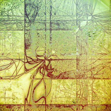 Closeup vintage doku, yıpranmış grunge arka plan. Farklı renk desen ile