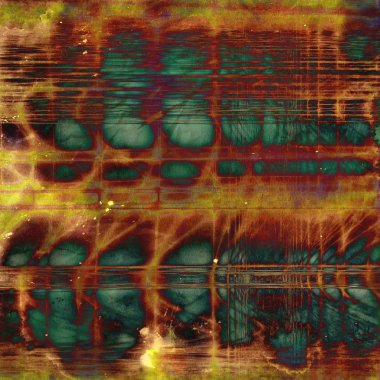 Sıkıntılı doku, zarar farklı renk desenleri ile antika arka plan