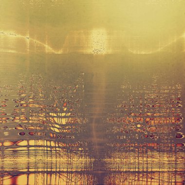 Vintage tarzı grafik öğeleri, retro duygu kompozisyon ve farklı renk desen Grunge arka plan