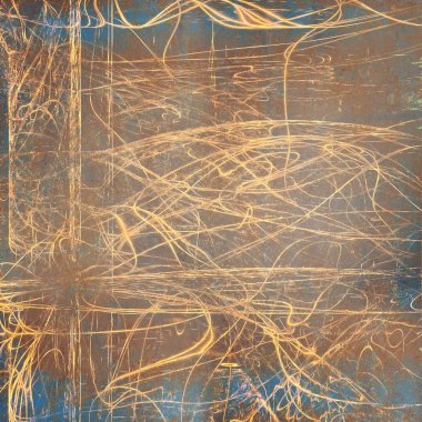 Grunge bir yaratıcı vintage tarzı poster için arka plan. Farklı renk desen ile