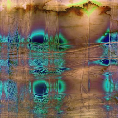 Grunge bir yaratıcı vintage tarzı poster için arka plan. Farklı renk desen ile