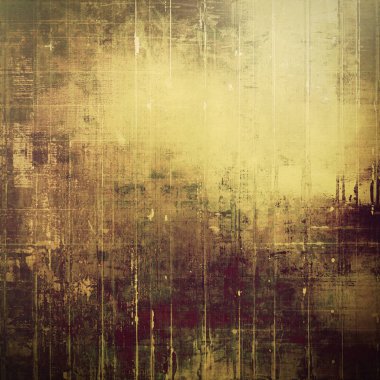Grunge bir yaratıcı vintage tarzı poster için arka plan. Farklı renk desen ile