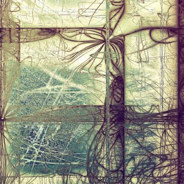 Grunge retro kompozisyon, dokulu antika arka plan. Farklı renk desen ile