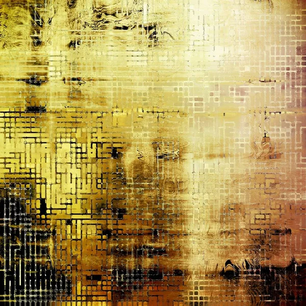 Textura grunge angustiada, fondo vintage dañado con diferentes patrones de color — Foto de Stock