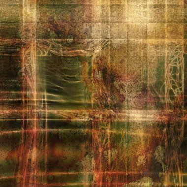 Eski stil antika arka plan veya doku sıkıntılı. Farklı renk desen ile