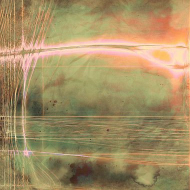 Vintage retro çerçeve veya arka plan, eski okul zemin dokulu. Farklı renk desen ile