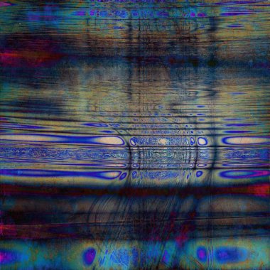 Vintage eski arka plan veya doku grunge dekor öğeleri ve farklı renk desen