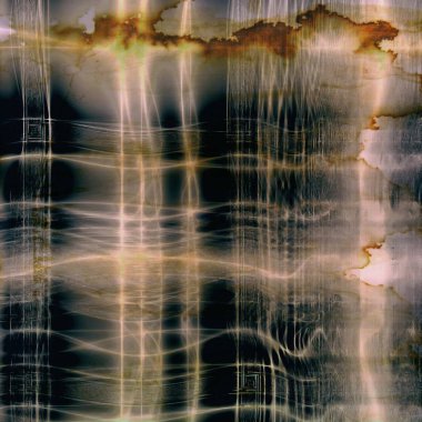 Vintage eski arka plan veya doku grunge dekor öğeleri ve farklı renk desen